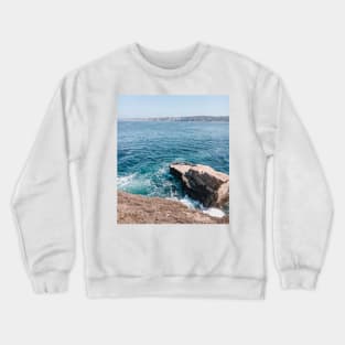 Ocean Waves, California Crewneck Sweatshirt